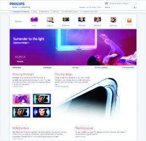 Philips Consumer Website