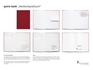 Quirin Bank "Versteckspielbuch"