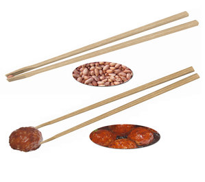 chinese food eating sticks