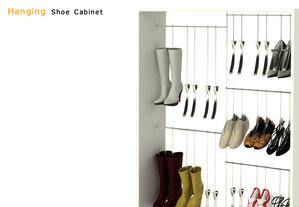 hanging shoe cabinet