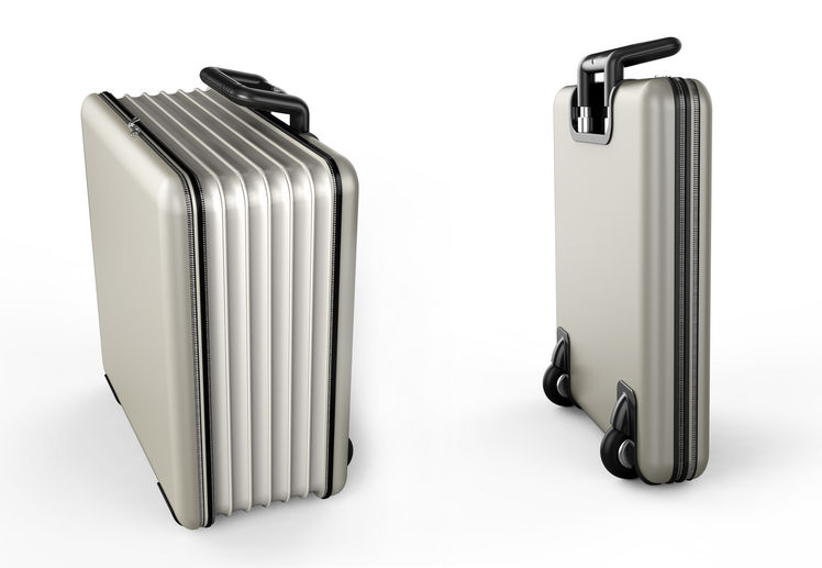 folding suitcase