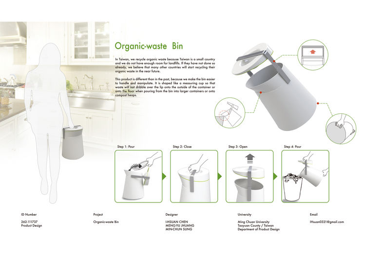 Organic Waste Bin If World Design Guide