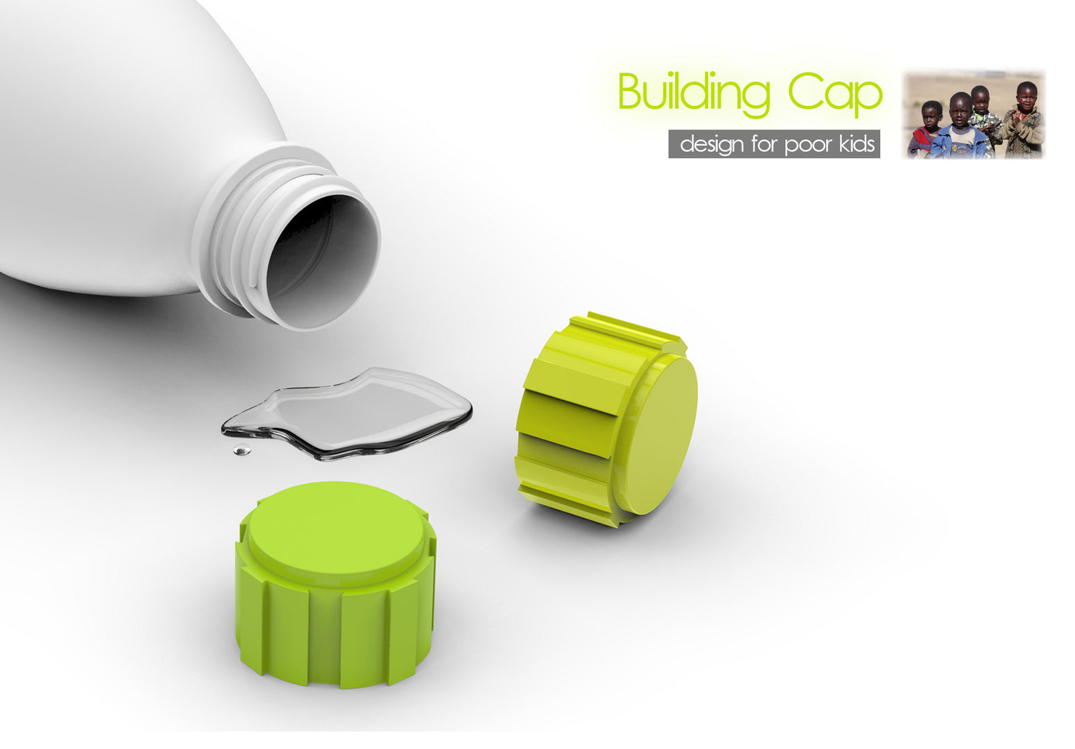 plastic bottle cap design