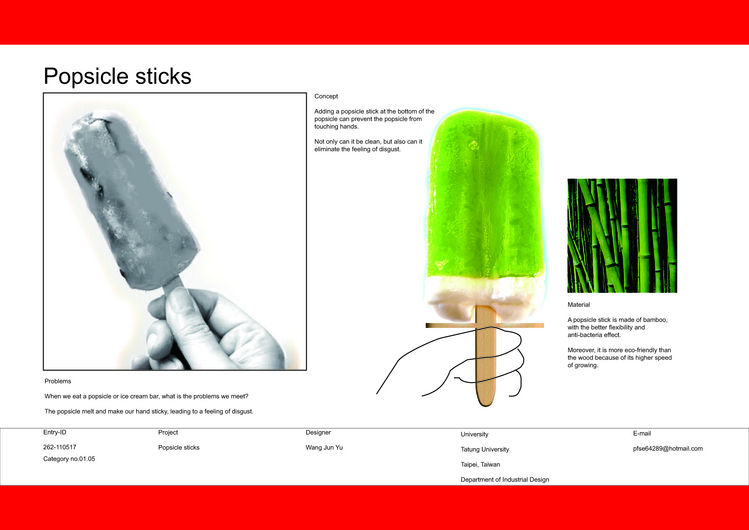 Popsicle sticks | iF WORLD DESIGN GUIDE