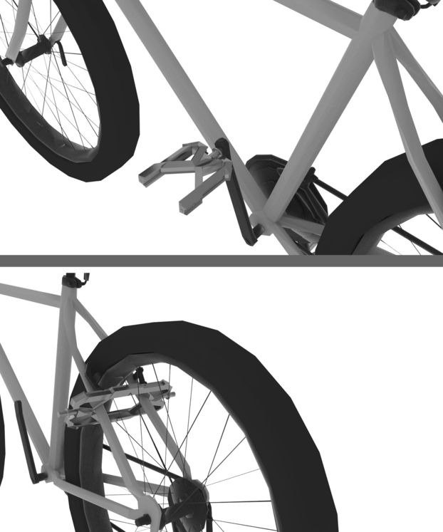 bicycle pedal lock