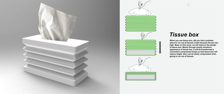 design tissue box