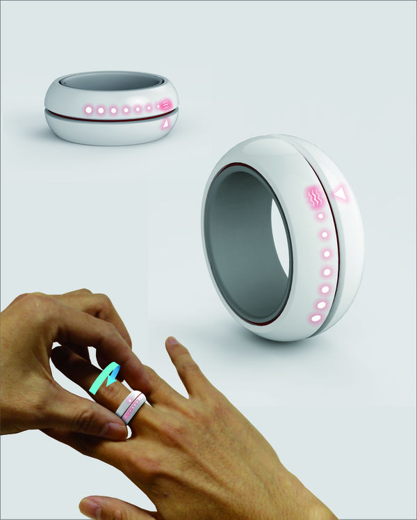 vibrating finger alarm clock