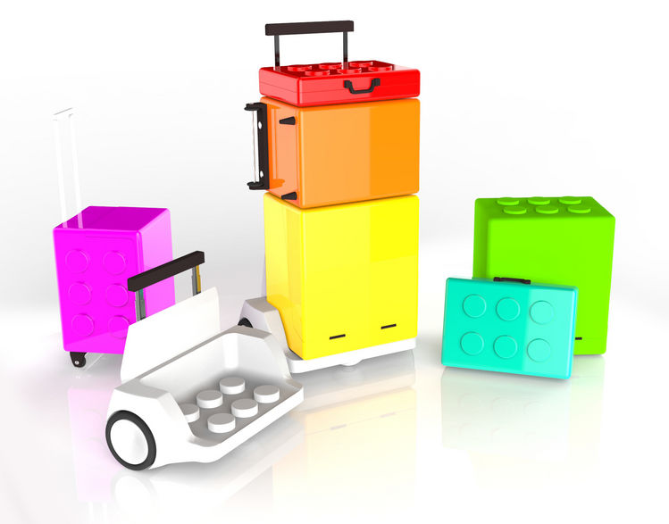 it luggage lego case