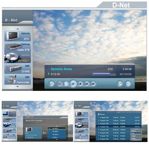 Network UI for Digital TV; D-Net