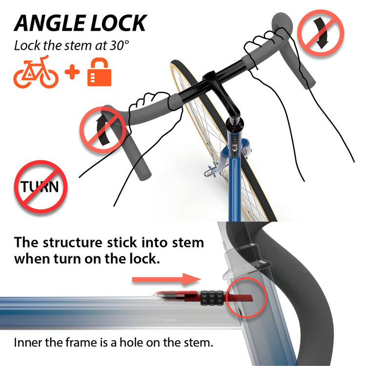 bicycle stem lock