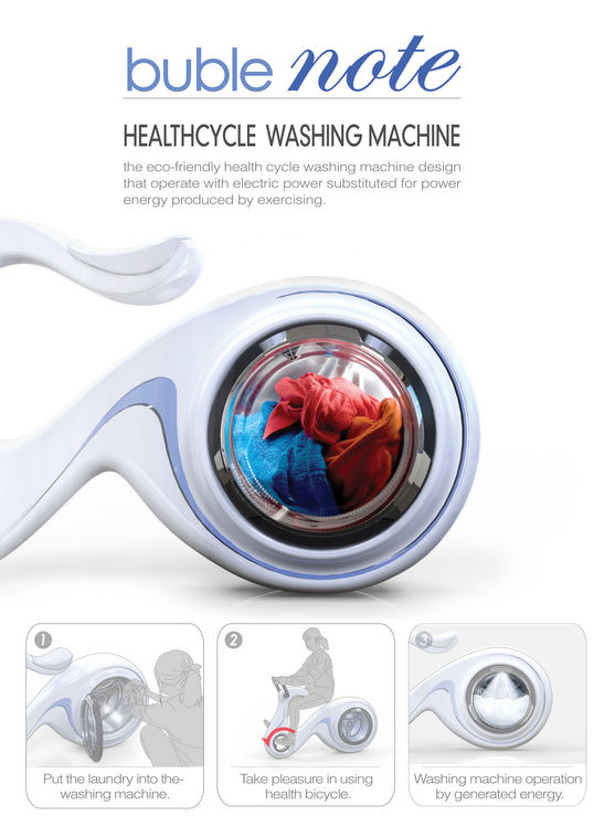 washing machine exercise bike