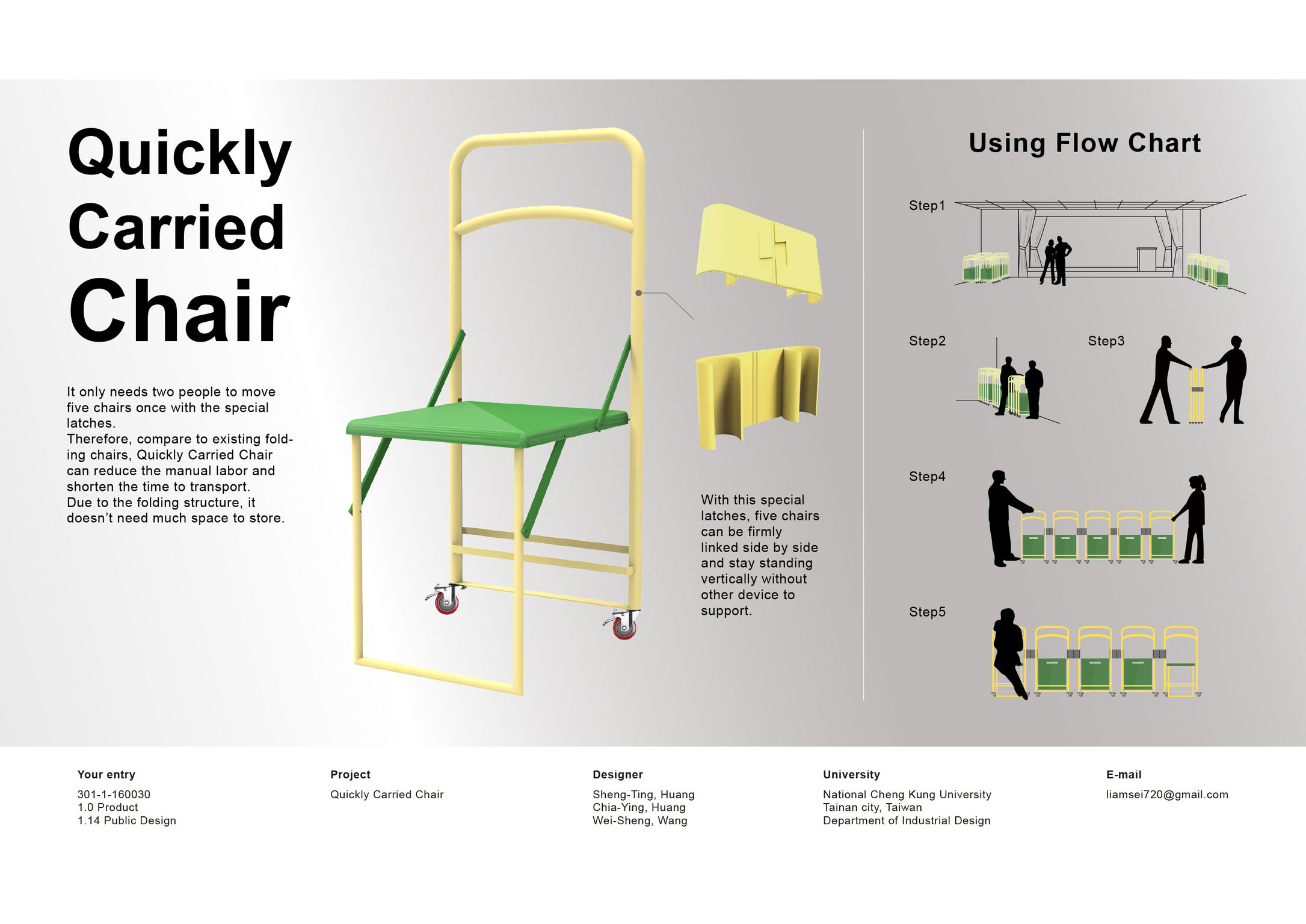 Quickly Carried Chair If World Design Guide