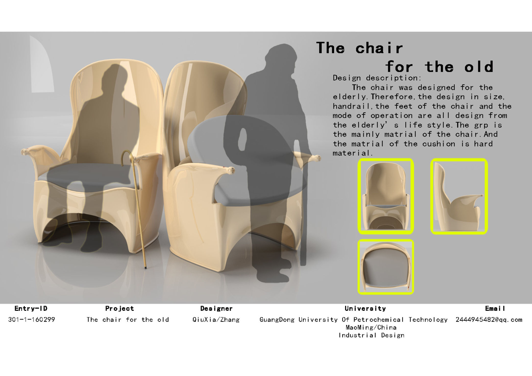 the chair for the old  if world design guide