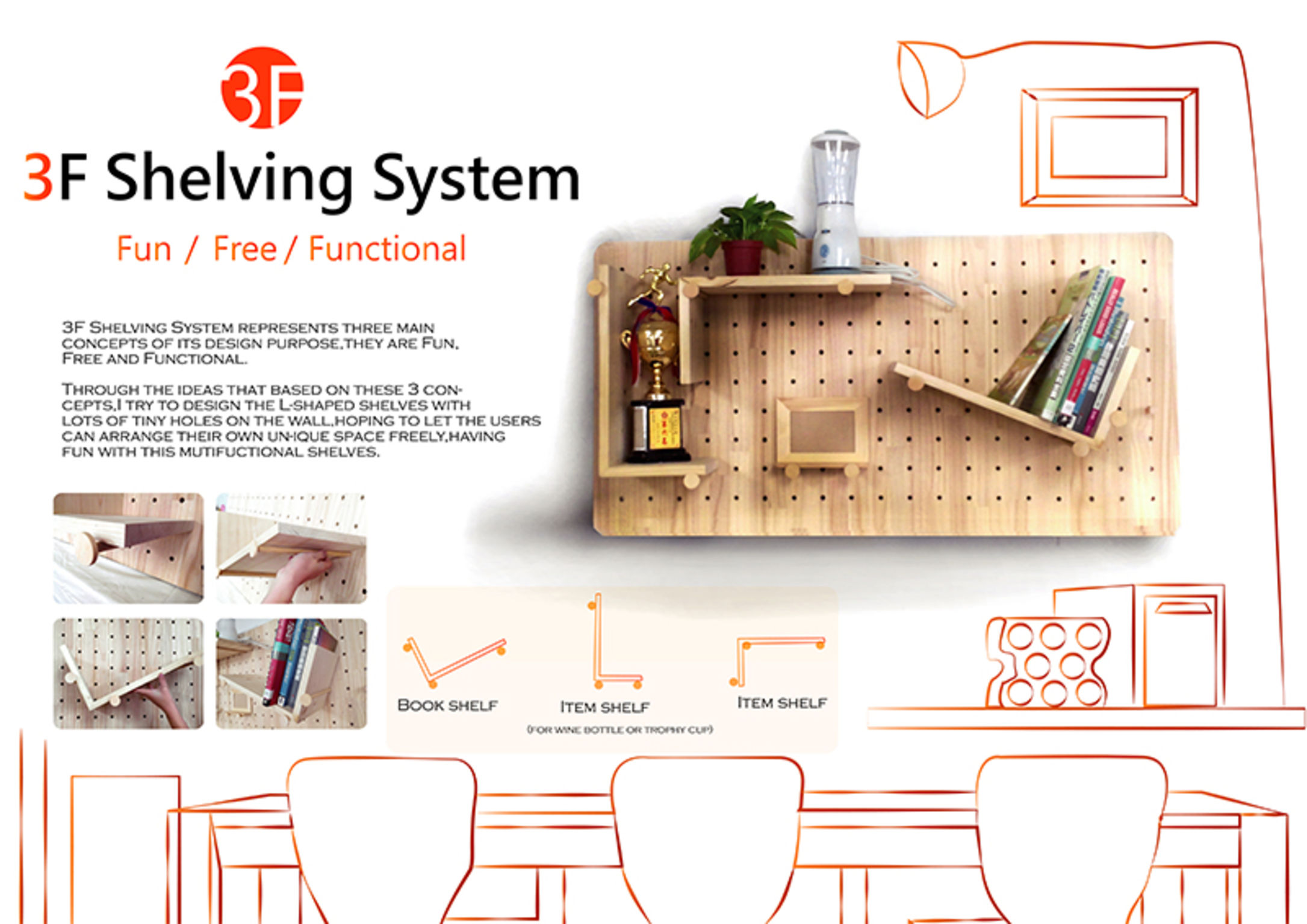 3f Shelving System If World Design Guide