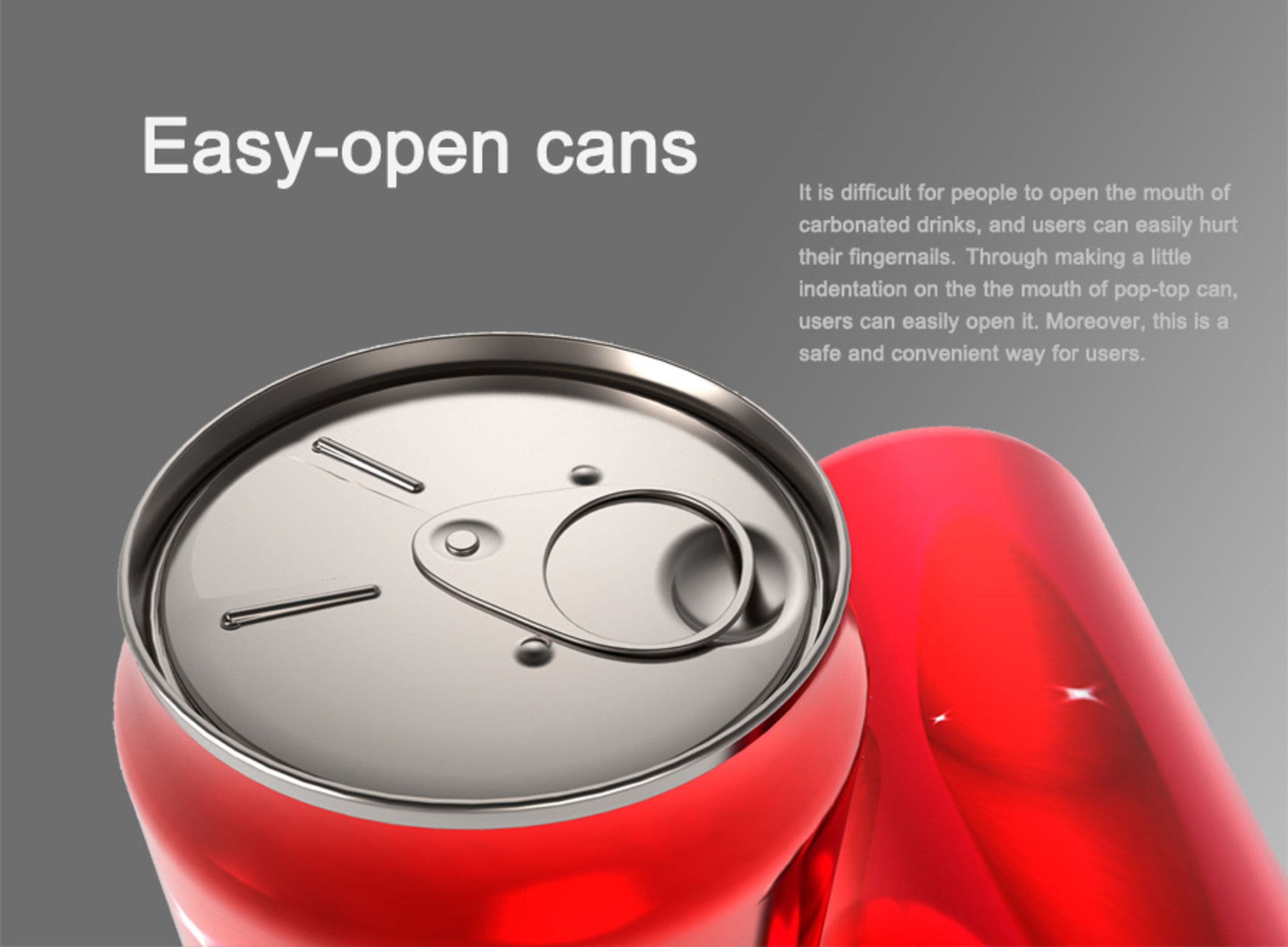 Easyopen cans iF WORLD DESIGN GUIDE