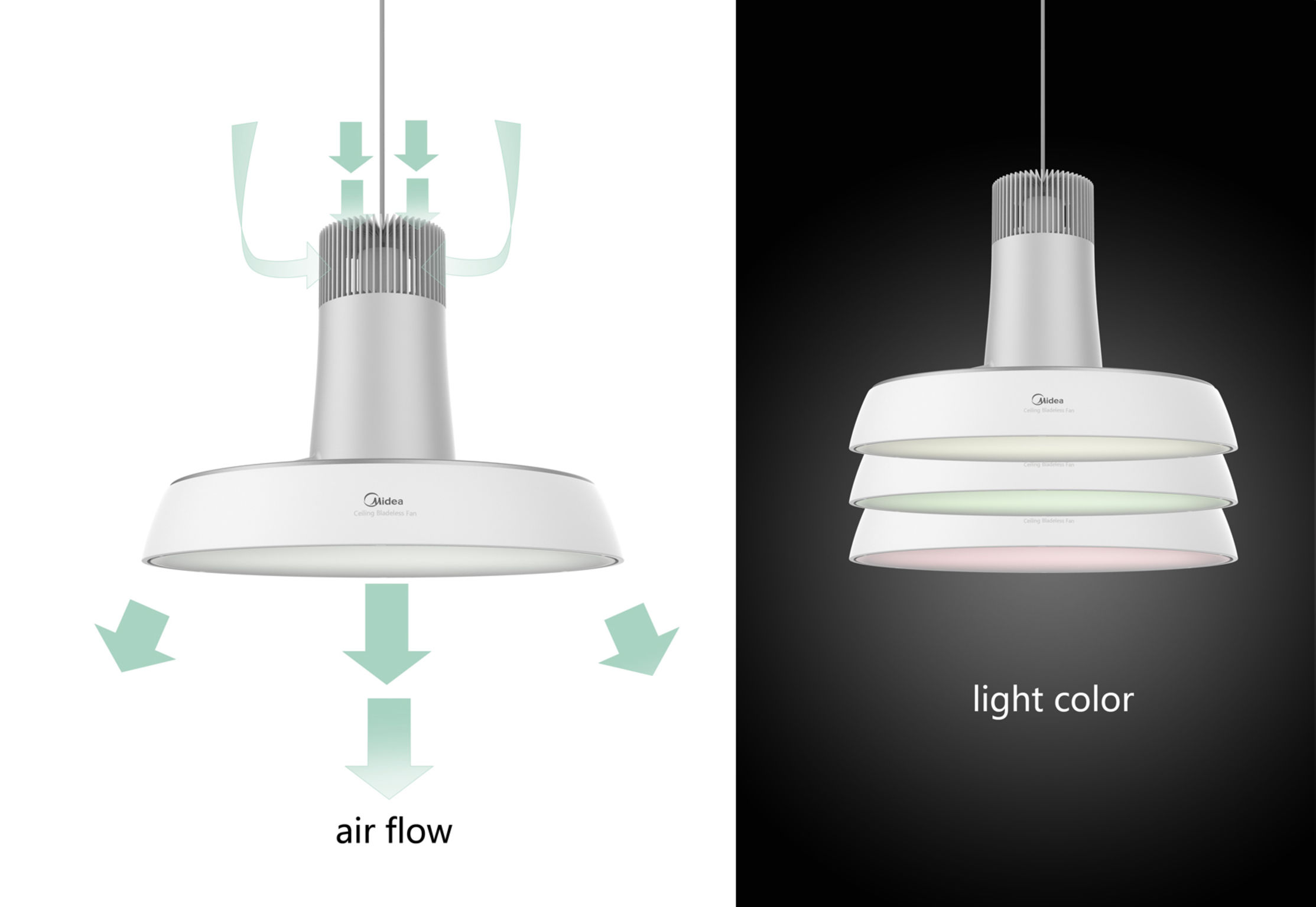 Ceiling Bladeless Fan If World Design Guide