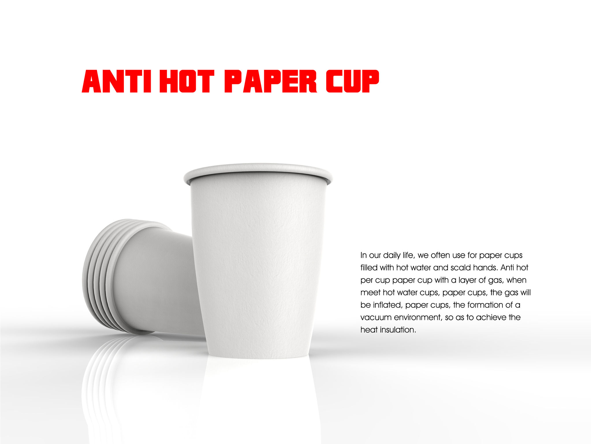 Anti Hot Paper Cup If World Design Guide