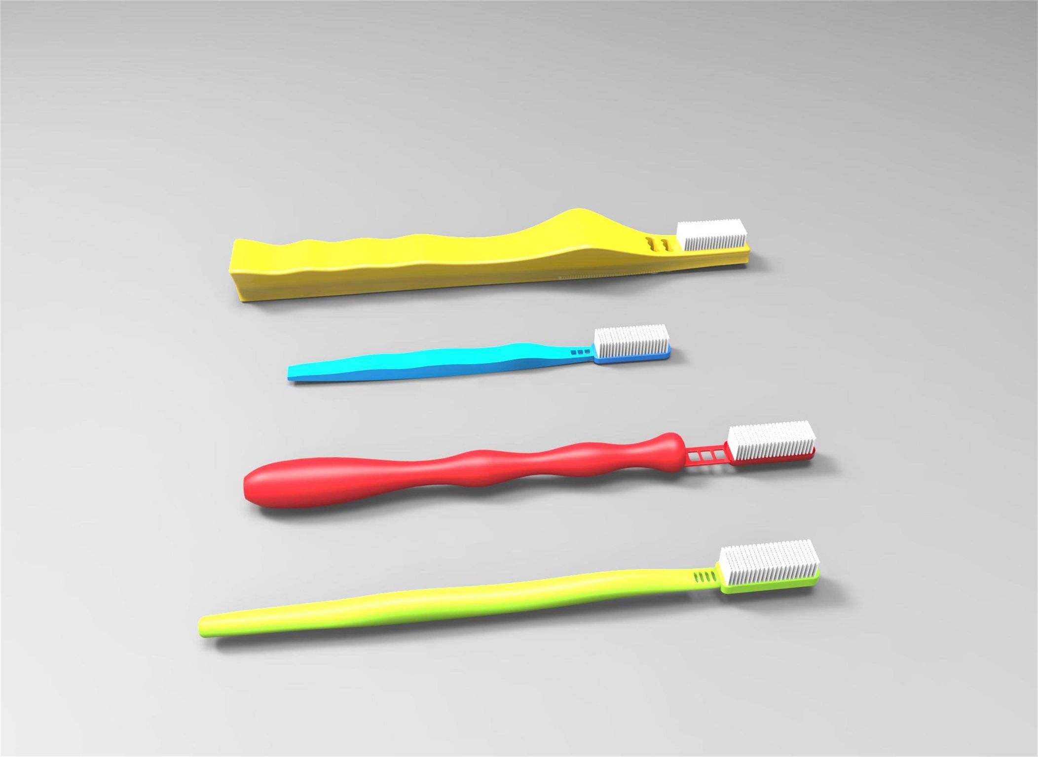 foam toothbrush