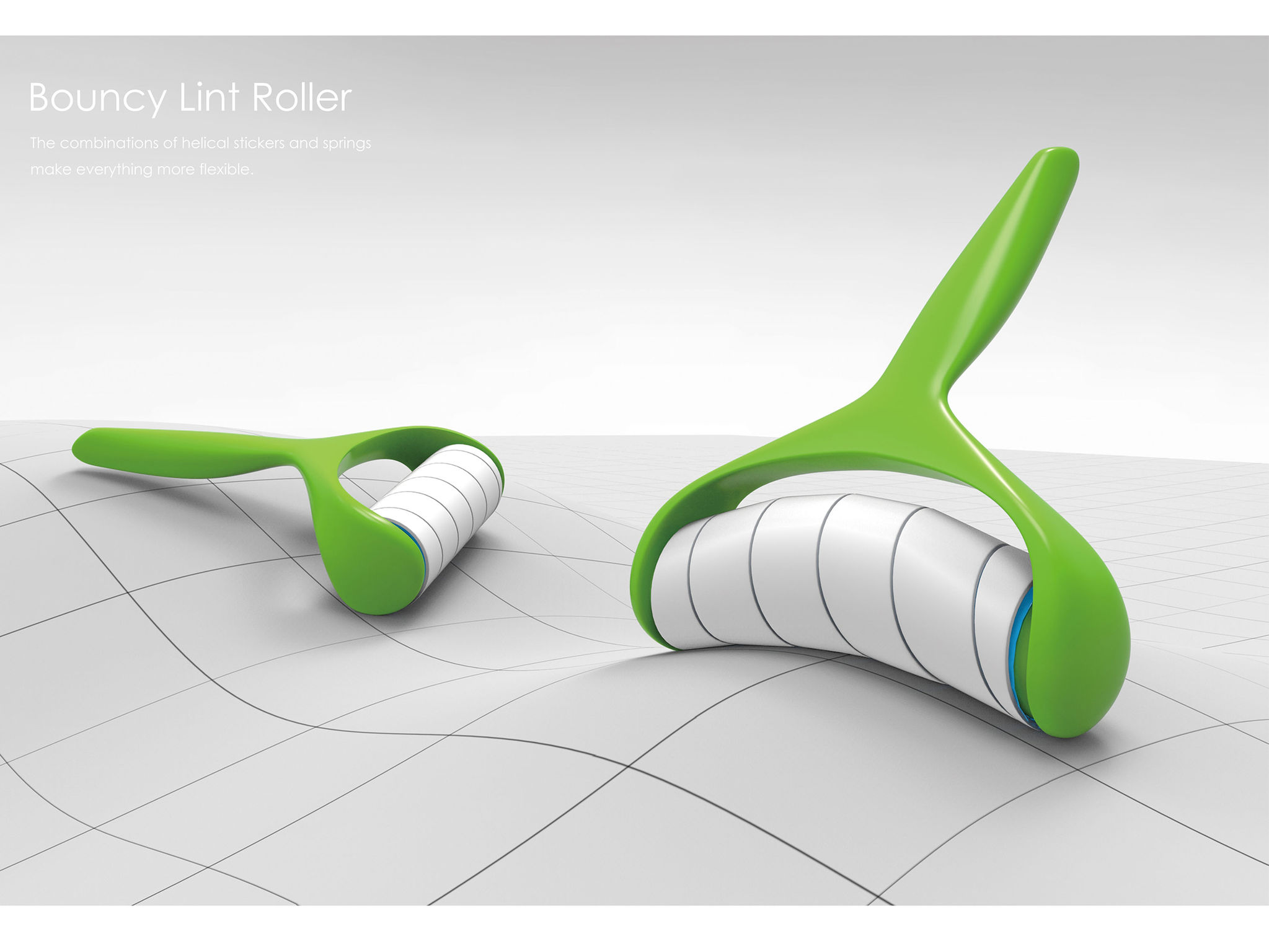 green lint roller
