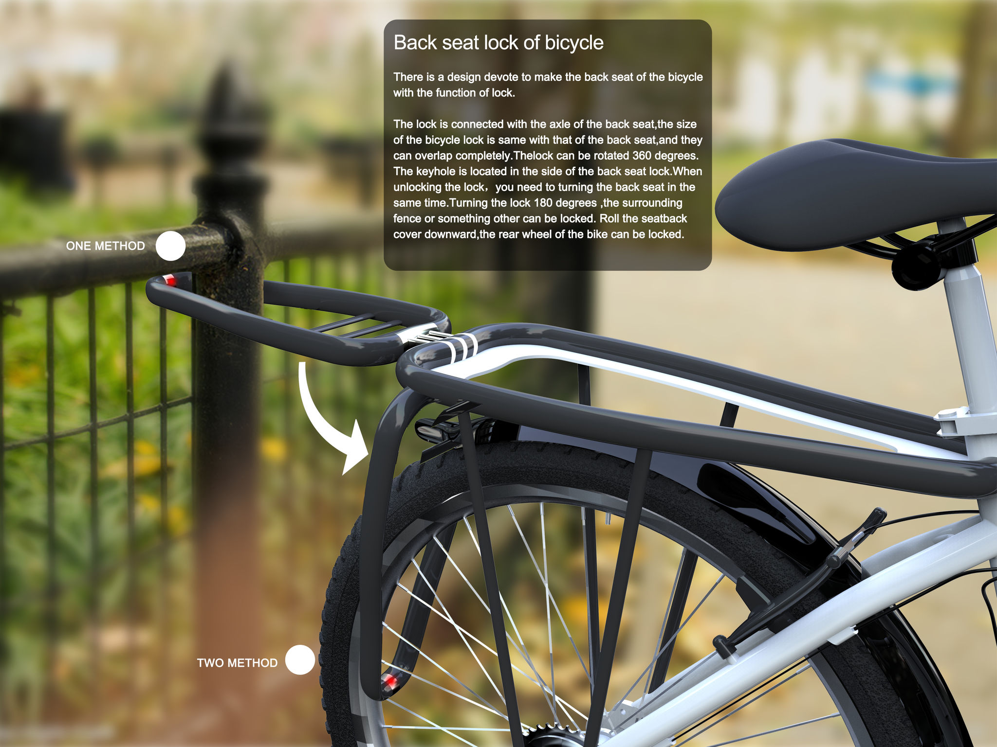 bicycle seat lock