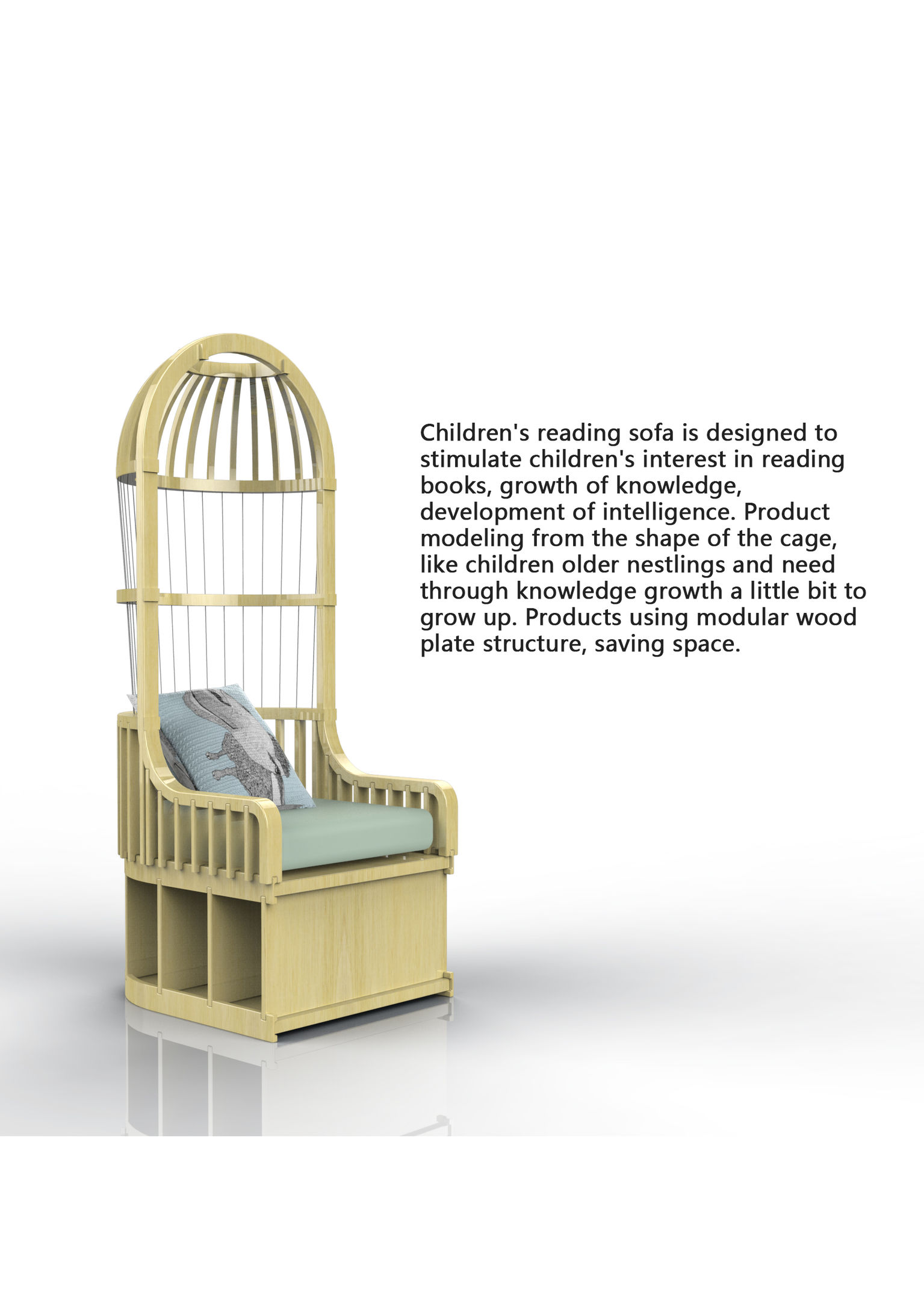 children's reading chair