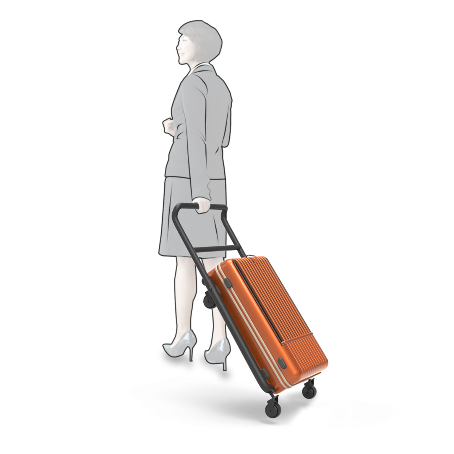 easy travel suitcase