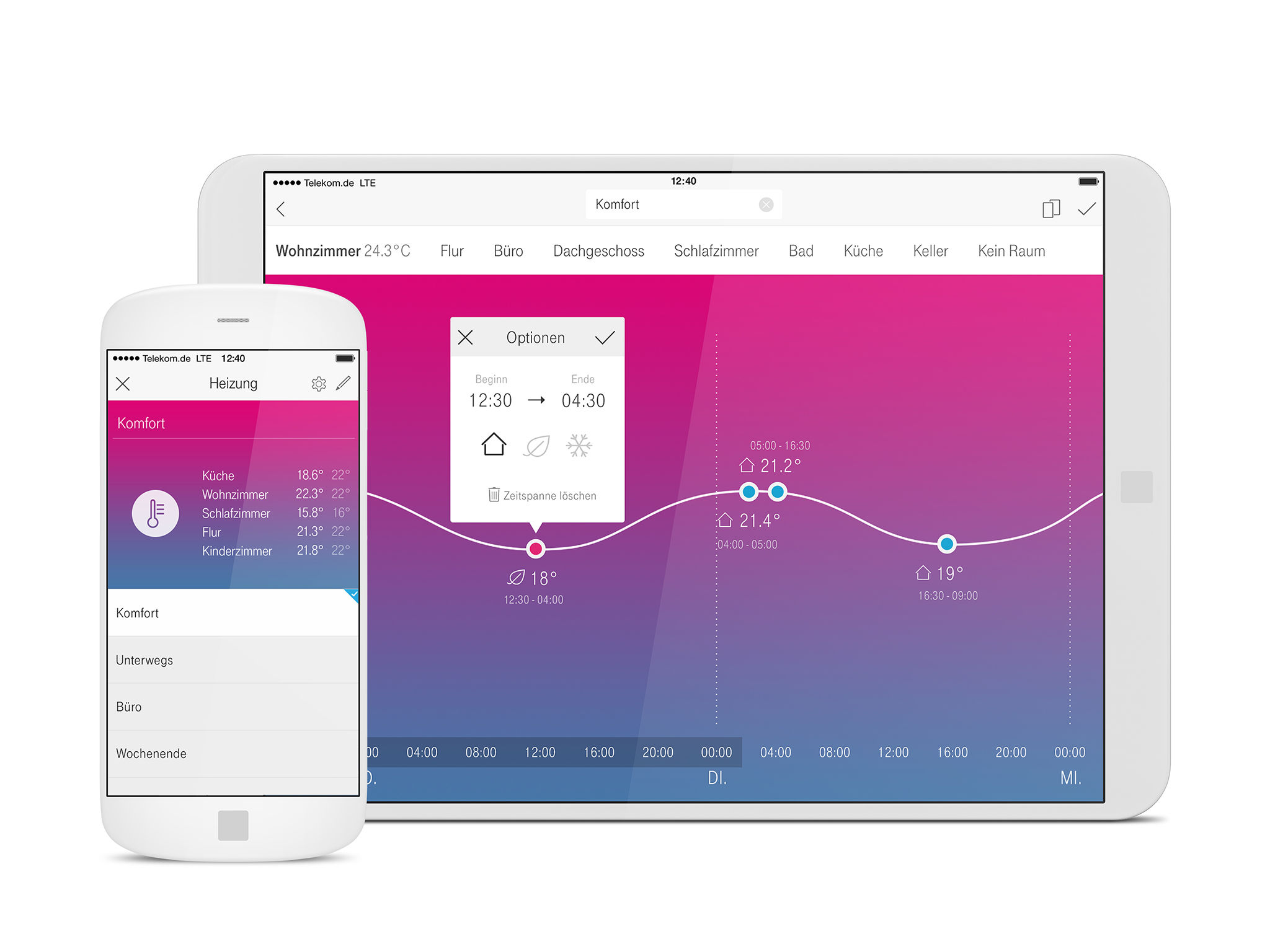 iF Design  Magenta SmartHome App