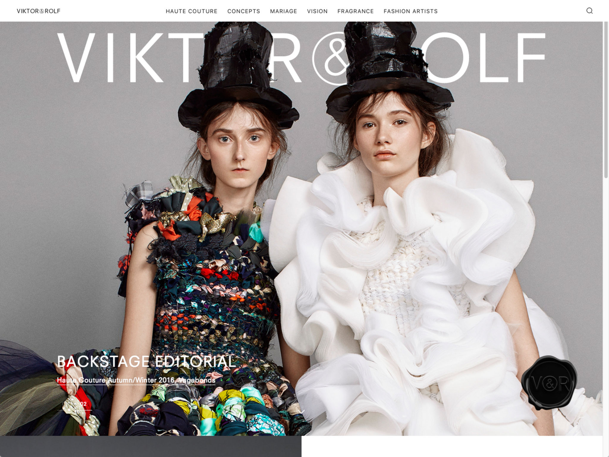 Viktor Rolf Website If World Design Guide