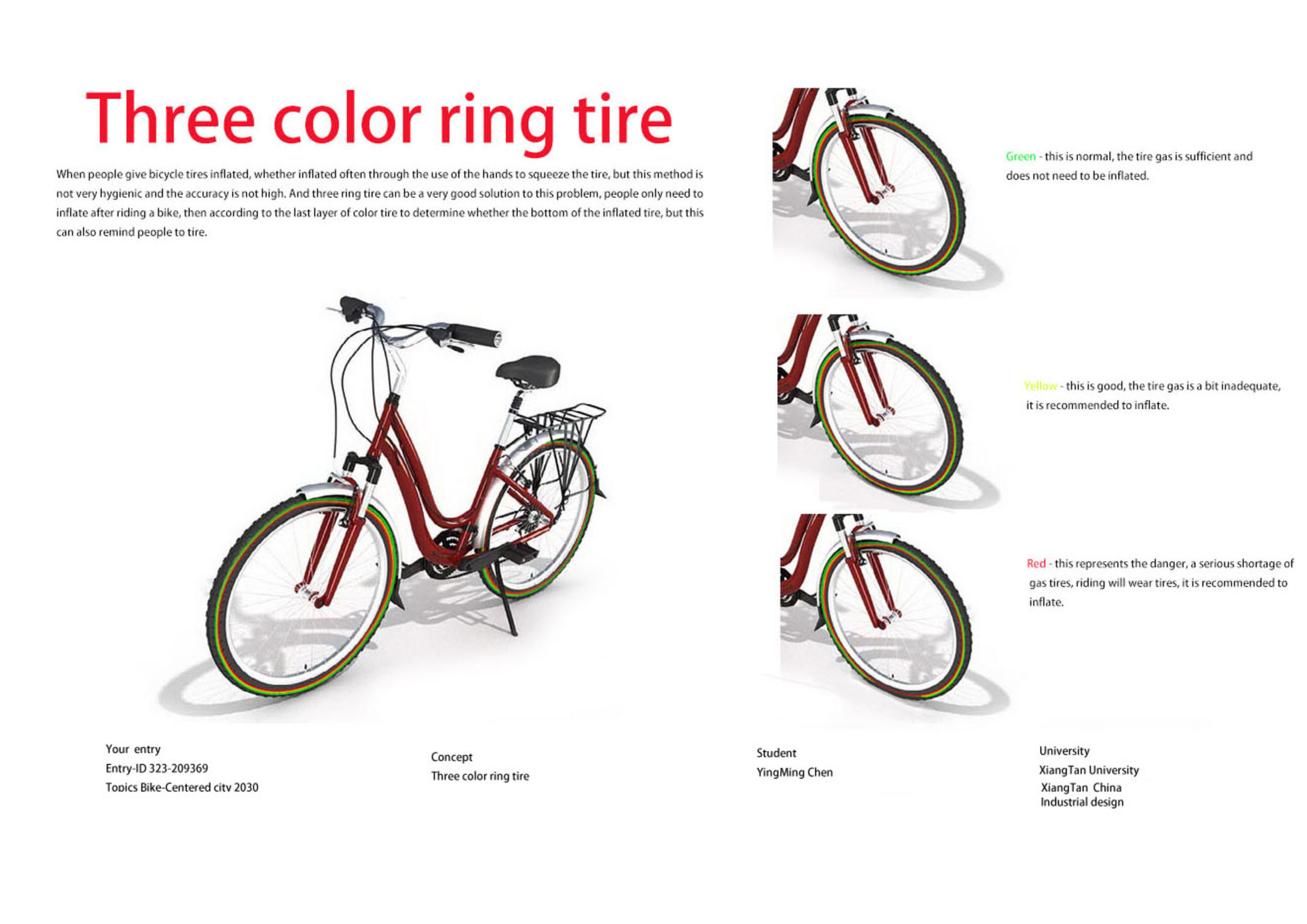bicycle color design