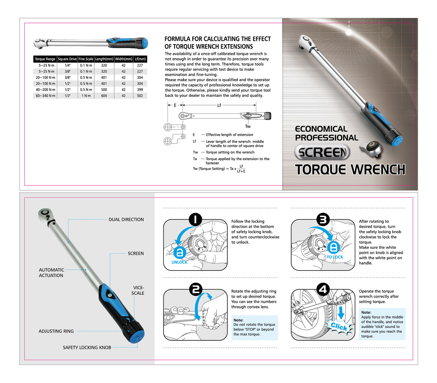 iF - Screen Torque Wrench 2G