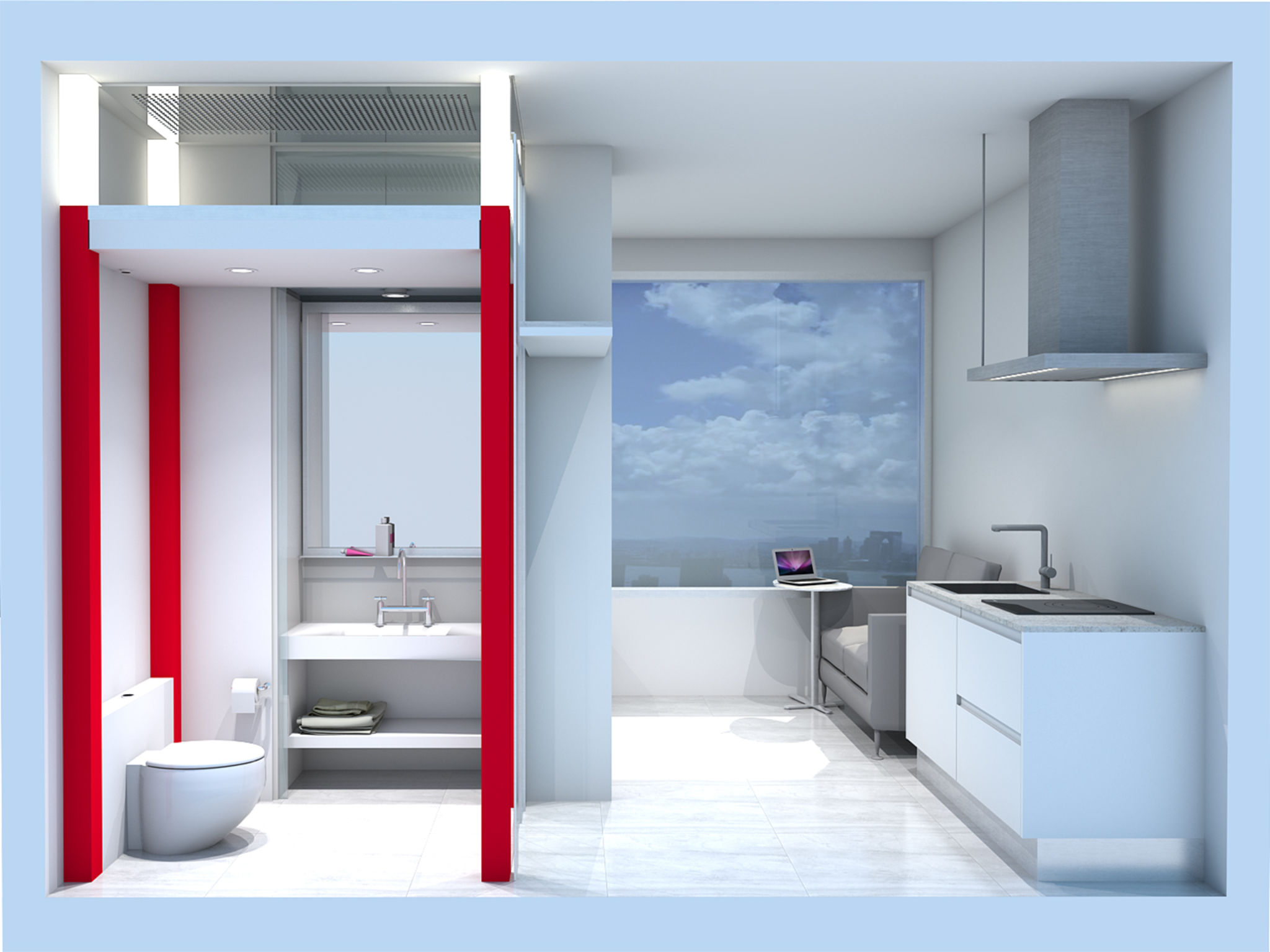 Vertical Bathroom If World Design Guide