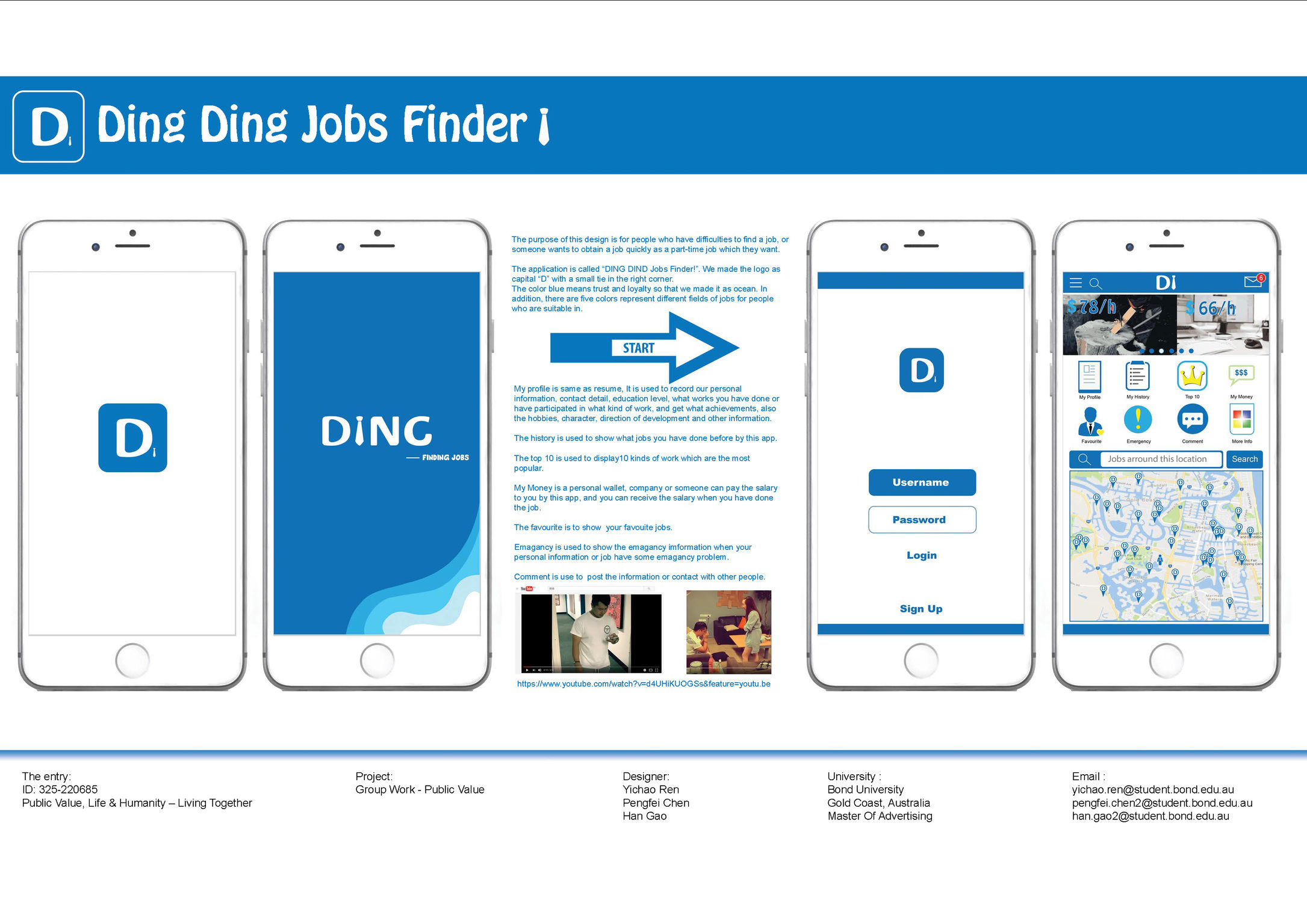 Ding Ding Job Finder If World Design Guide