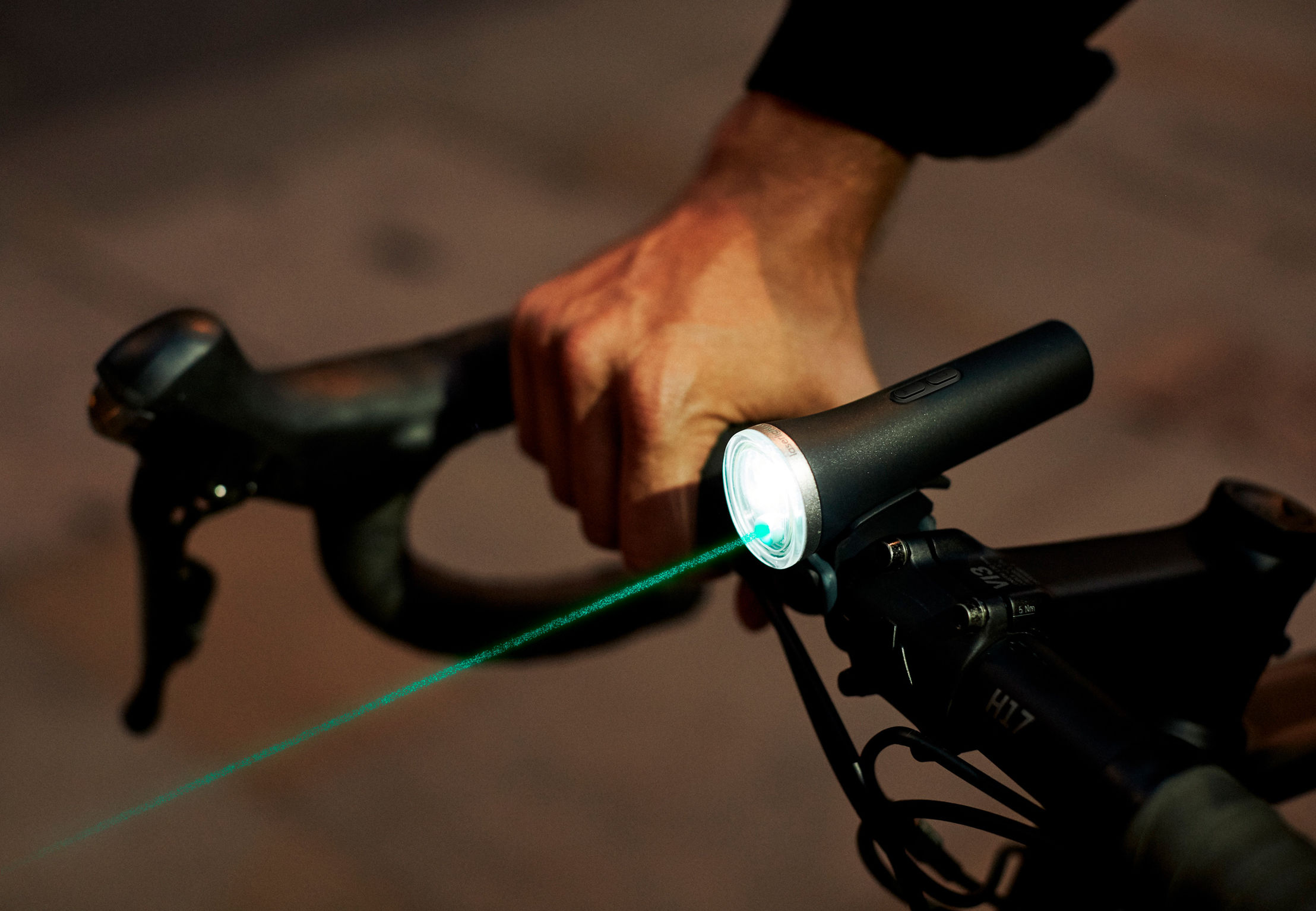 cycle laser light