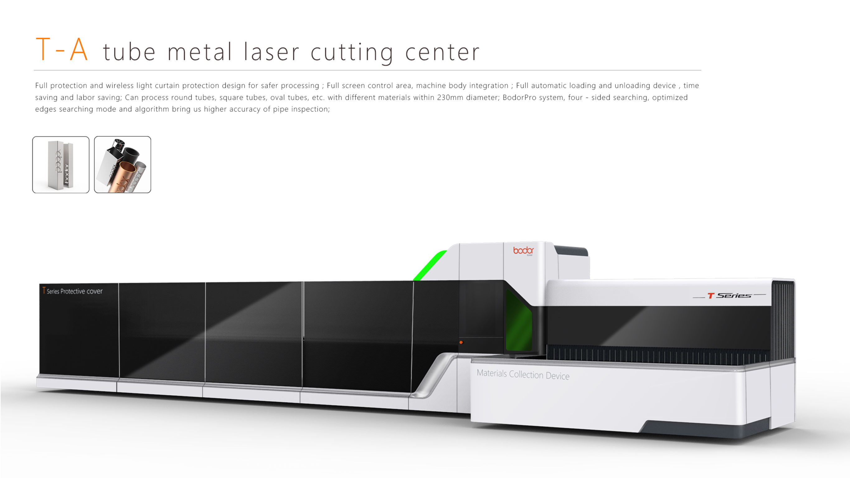 T-A tube metal laser cutting center