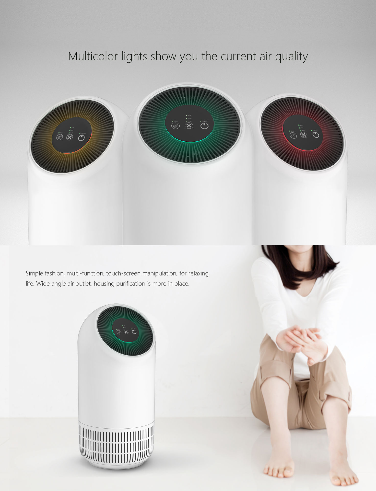 If Design - Two In One Air Purifier & Fan