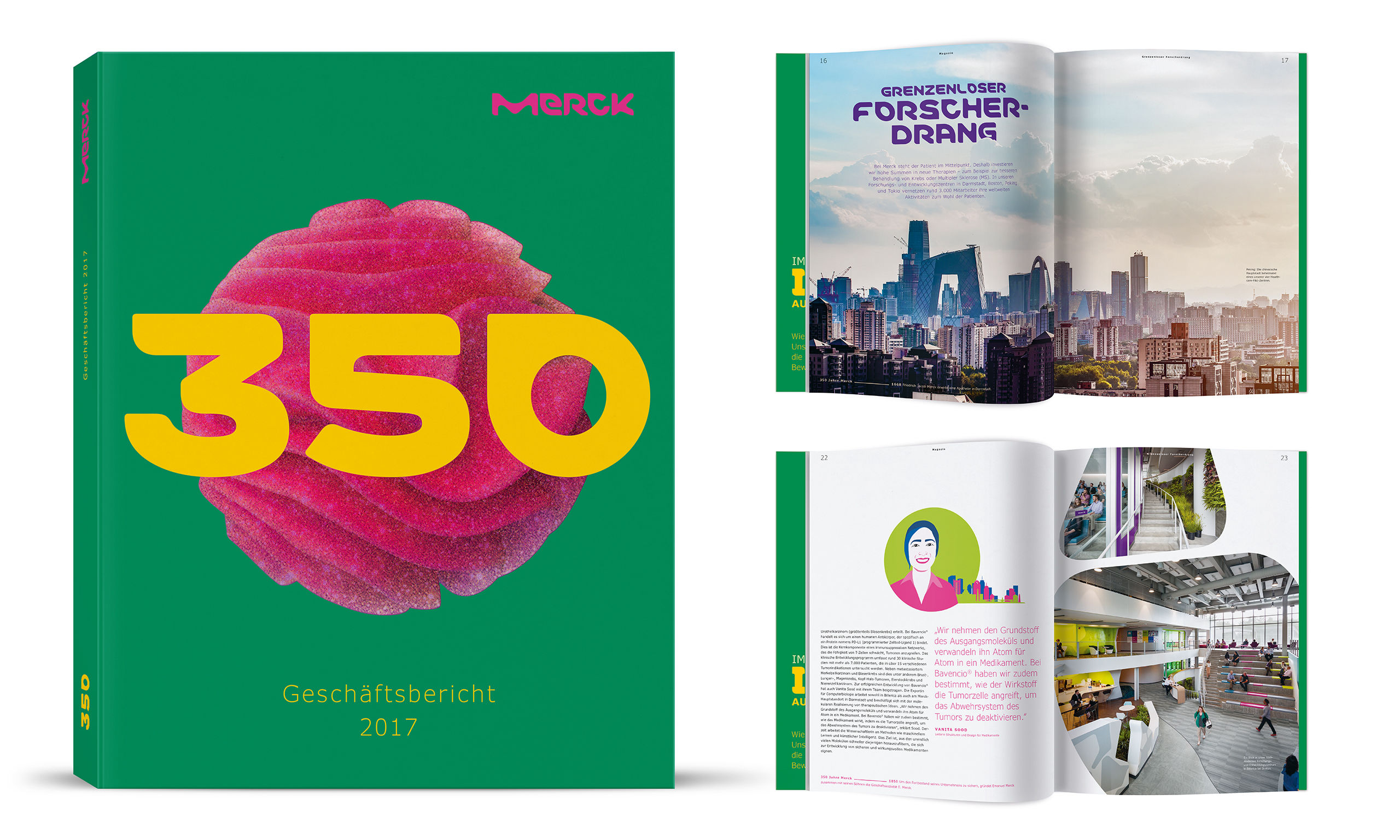 Merck Geschaftsbericht 17 If World Design Guide