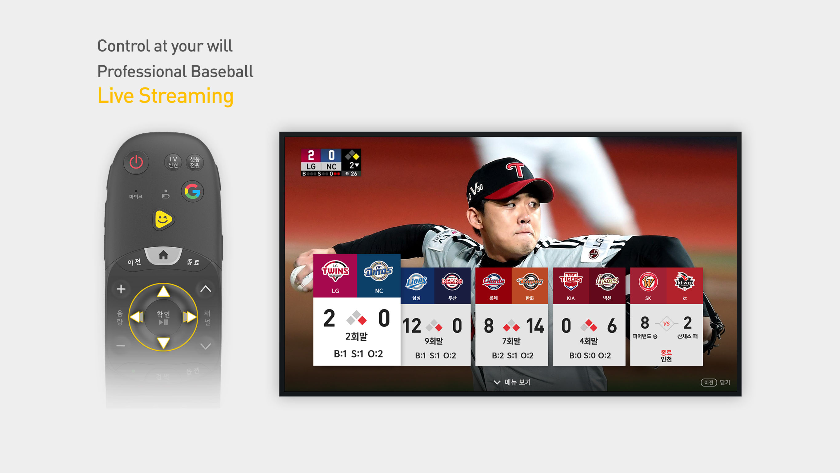 U+tv Professional Baseball