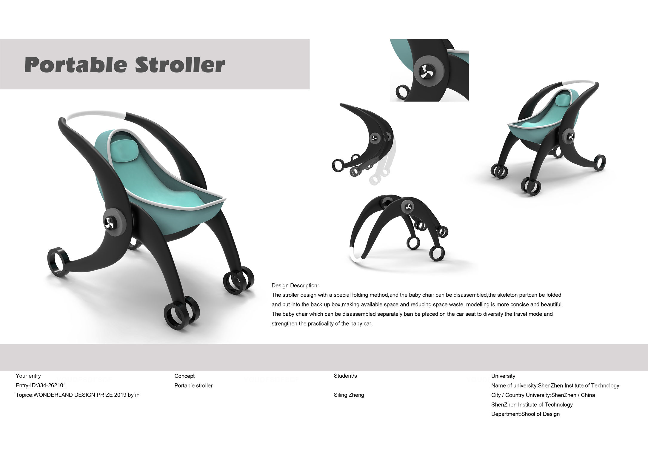 stroller that folds into a box