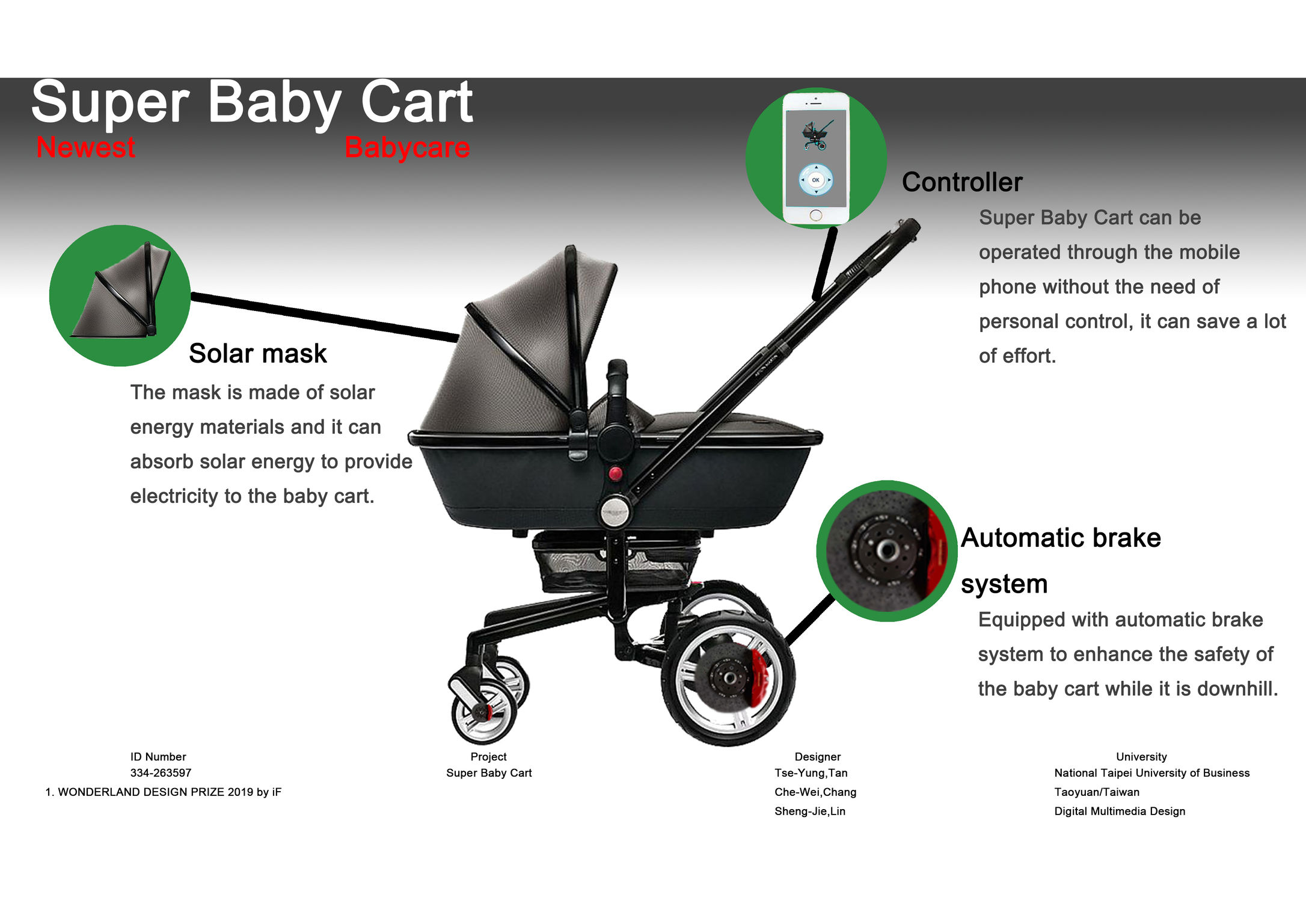 baby wheel cart