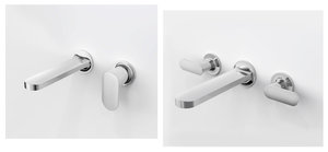 JUSTIME Charming+ Wall-Mounted Basin Faucets
