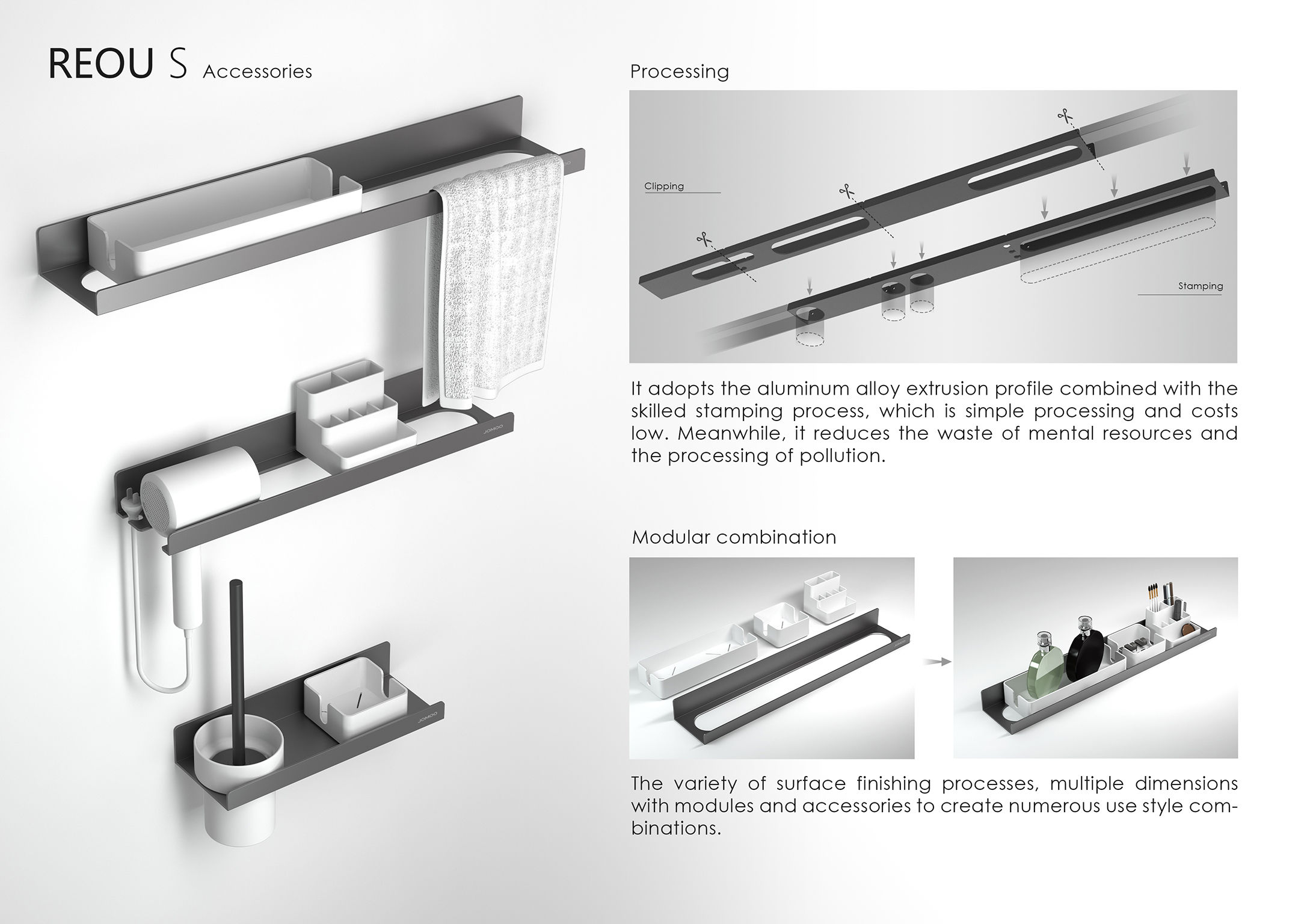 modular bathroom accessories