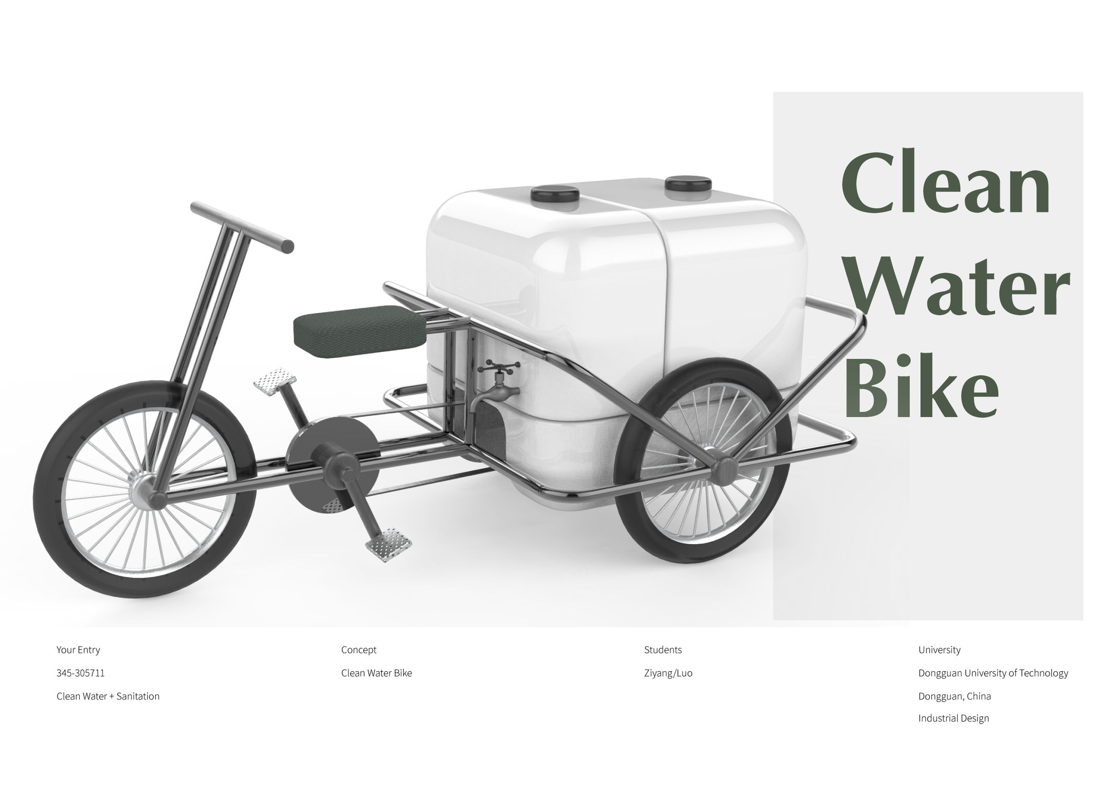 water bike design