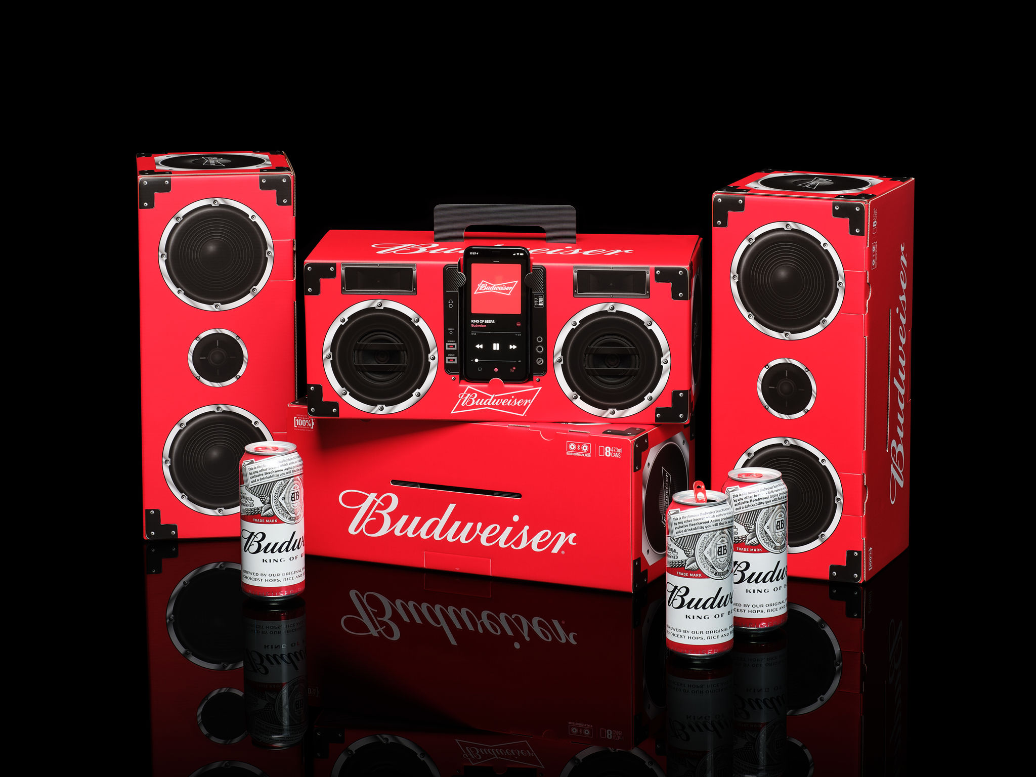 Budweiser Boombox Package