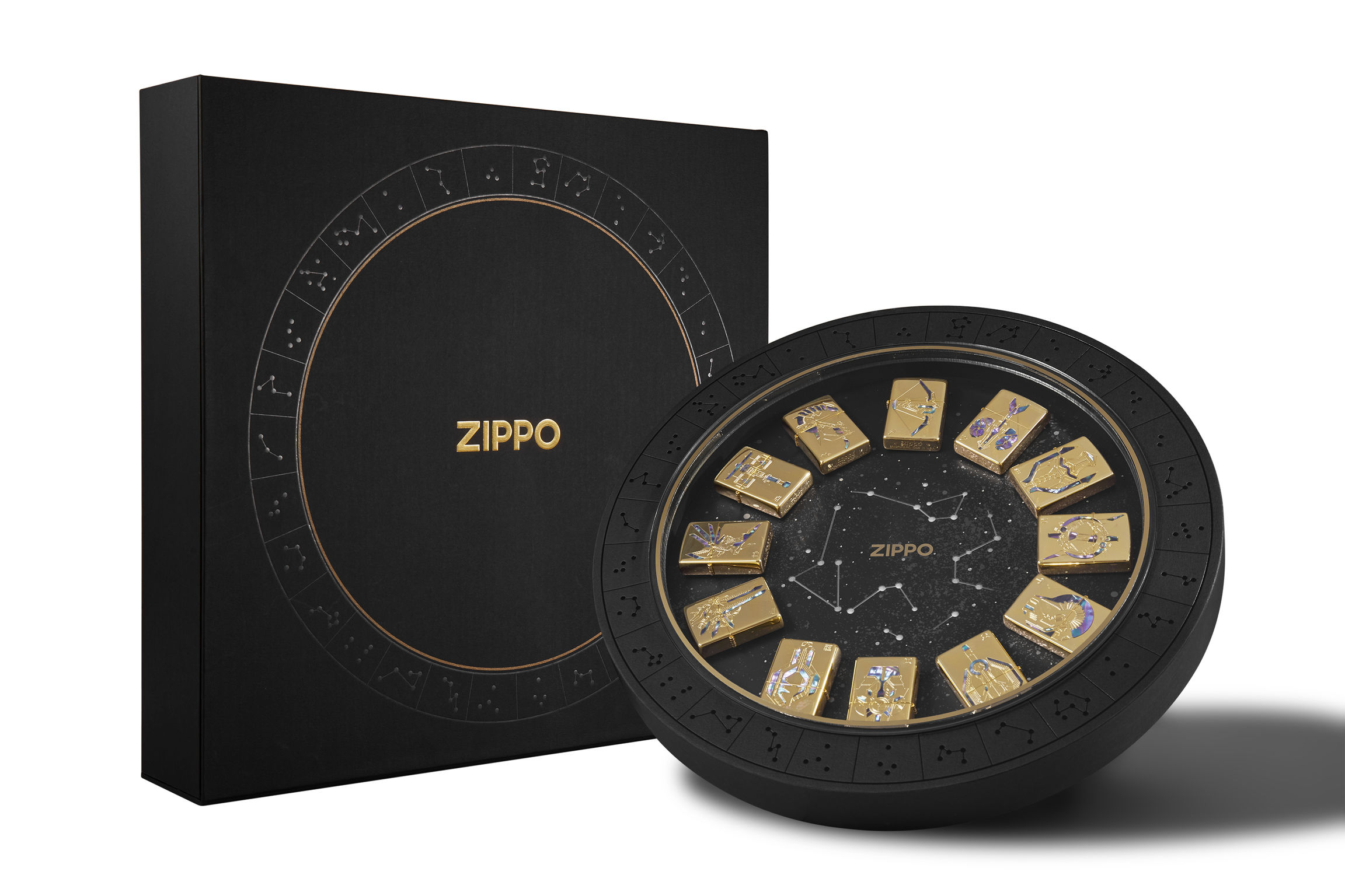Zippo constellation limited edition packaging