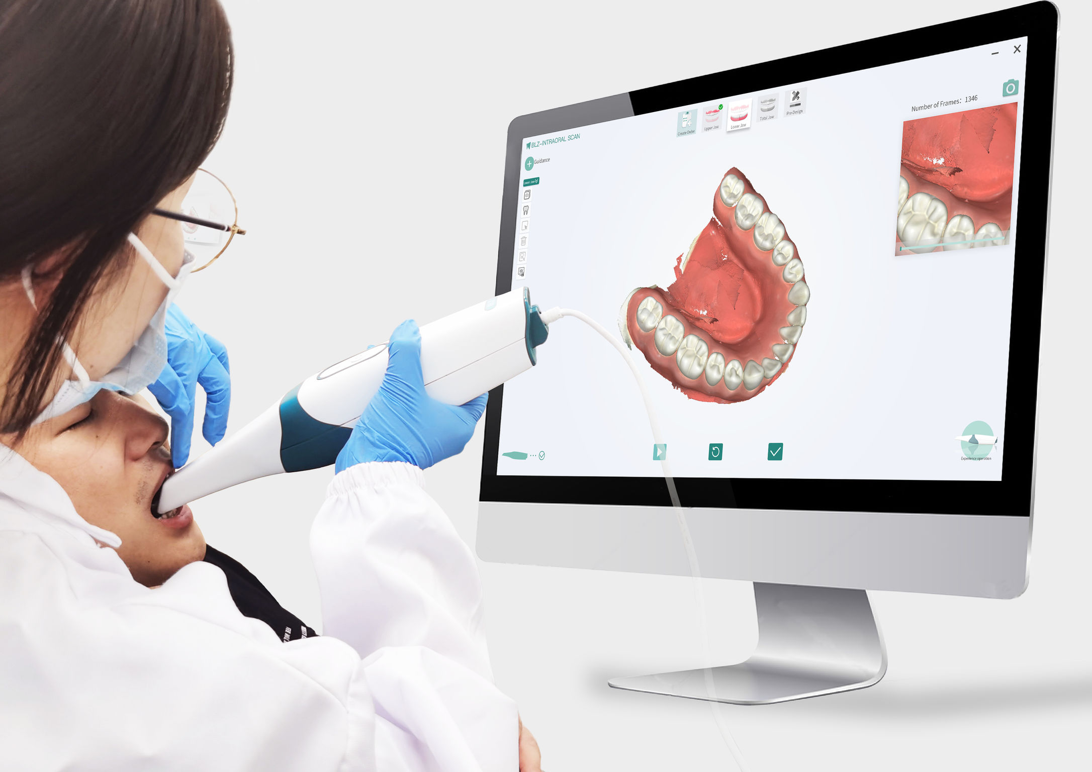 iF Design - INO100 Intraoral Scanner User Experience System