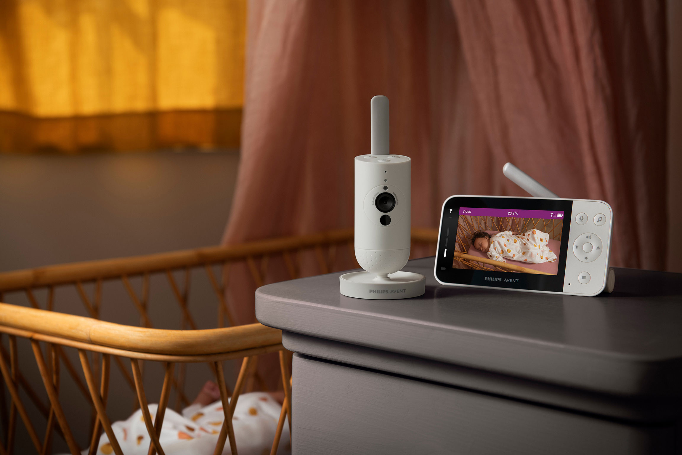 Philips Avent Night Owl Connected baby/video monitor