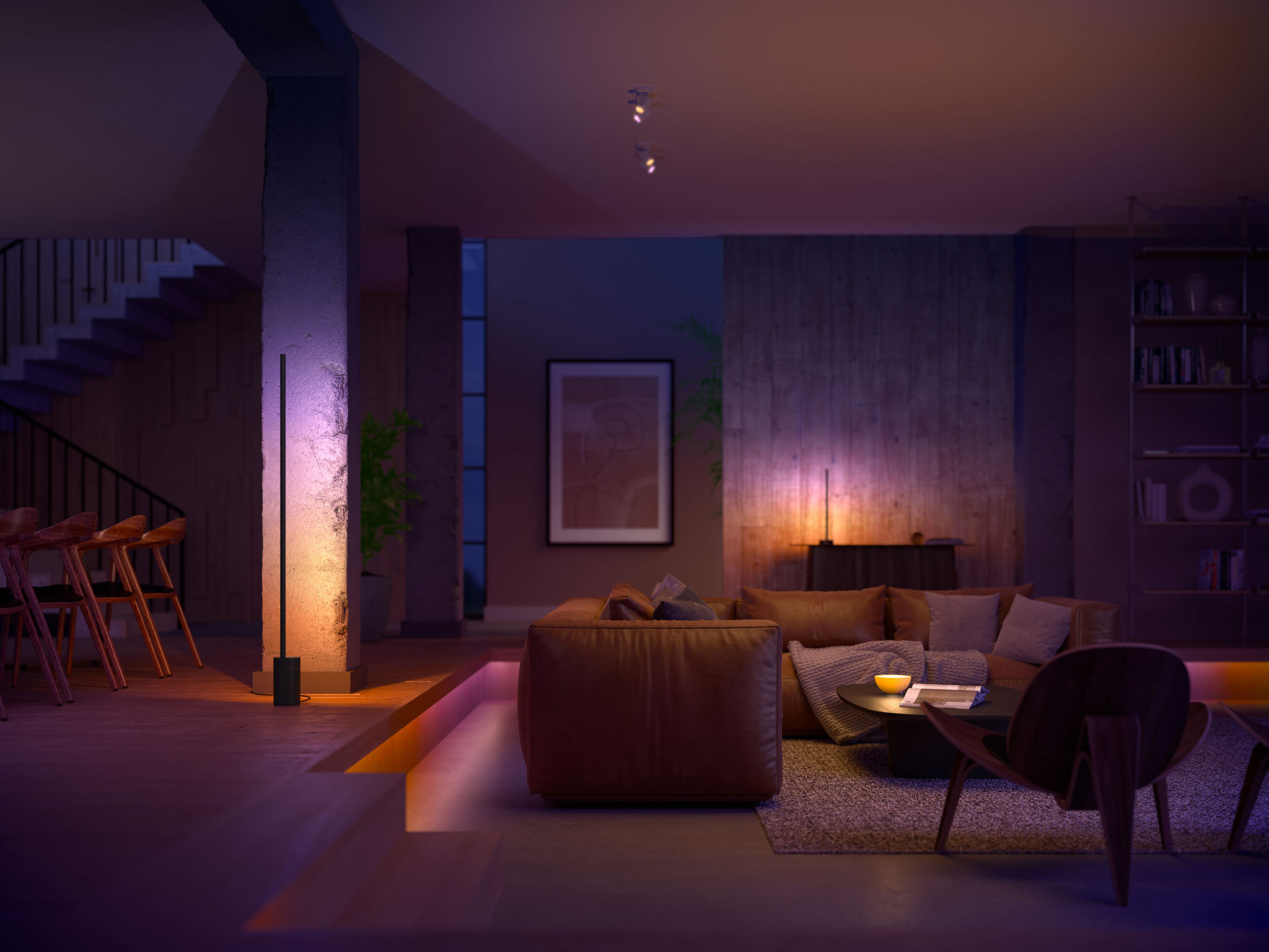 Philips Hue Gradient Signe floor and table lamp