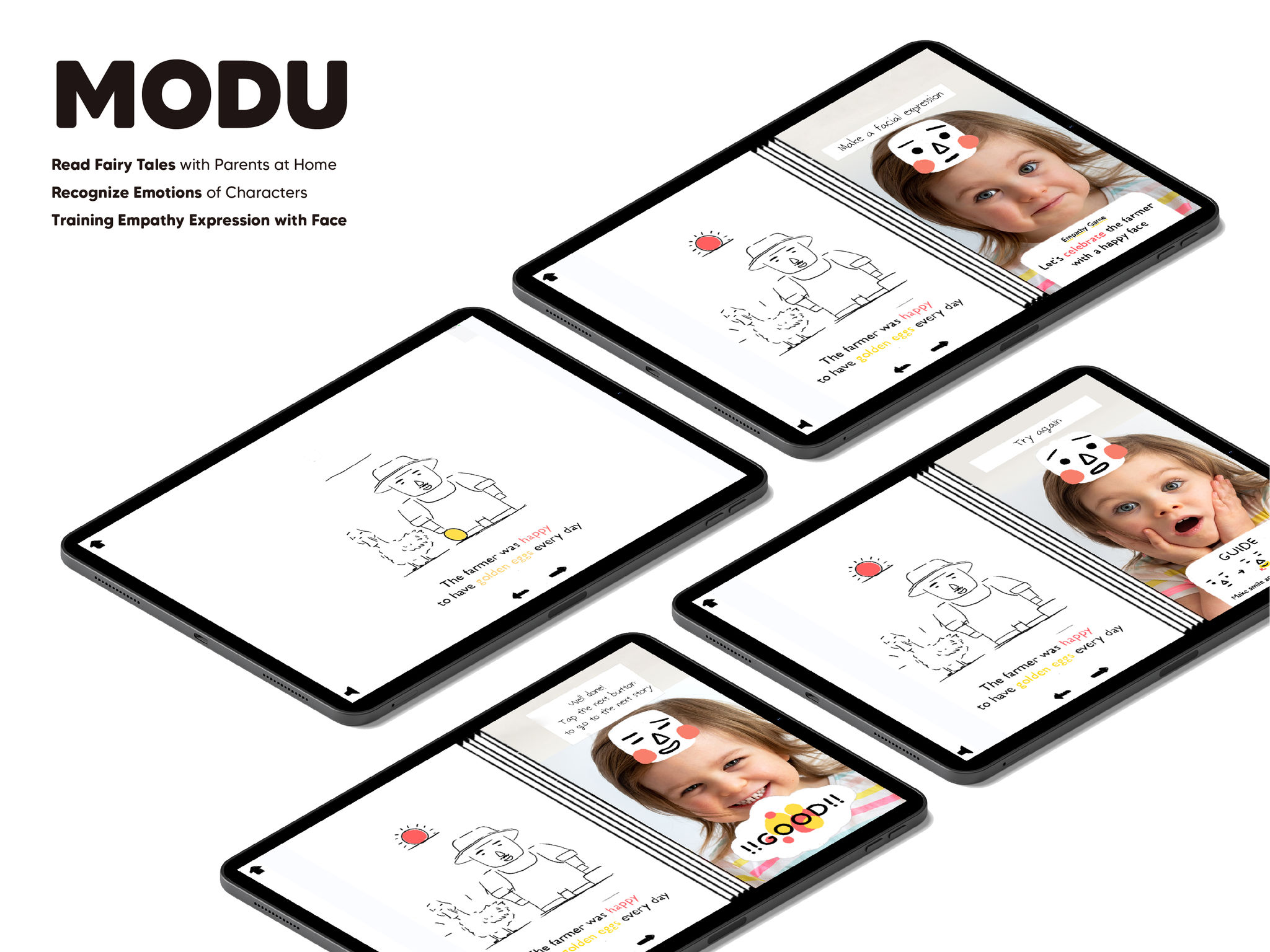 MODU: A Story-Based Empathy Expression Training Game