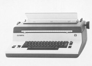 Büro-Schreibmaschine SGE 75 C