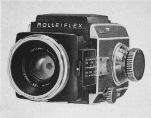 Spiegelreflexkamera 6x6 Rolleiflex SL 66